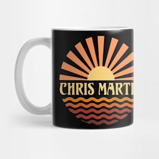 Graphic Circles Chris Name Lovely Styles Vintage 70s 80s 90s Mug